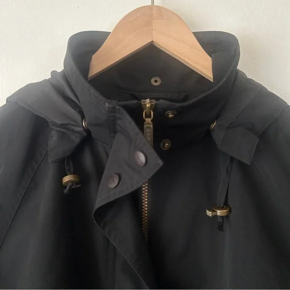 Vintage L.L. Bean Black Raincoat - Picture 4 of 9